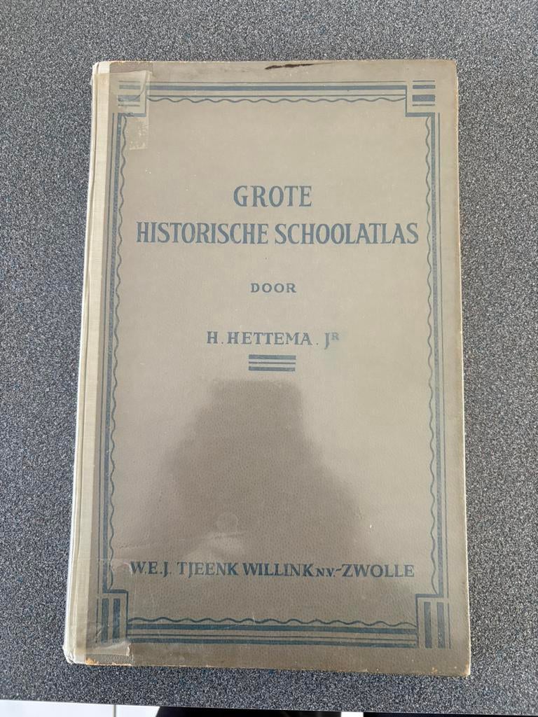 GROTE HISTORISCHE SCHOOLATLAS, Boeken, Atlassen en Landkaarten, Gelezen, Overige atlassen, H HETTEMA, Ophalen of Verzenden