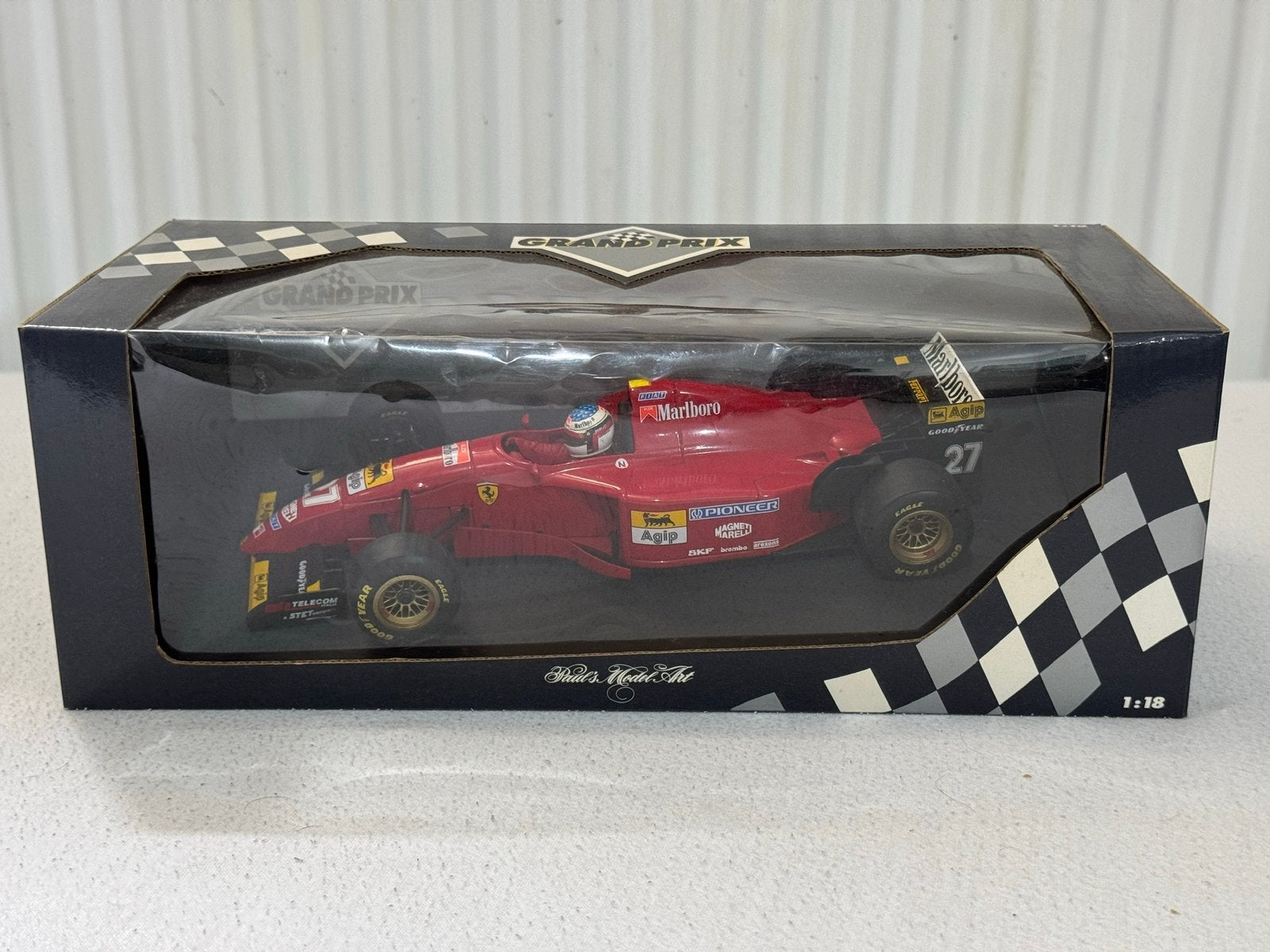 1:18 Ferrari 412 T2 MARLBORO Alesi Minichamps, Ophalen of Verzenden, Zo goed als nieuw, Overige merken
