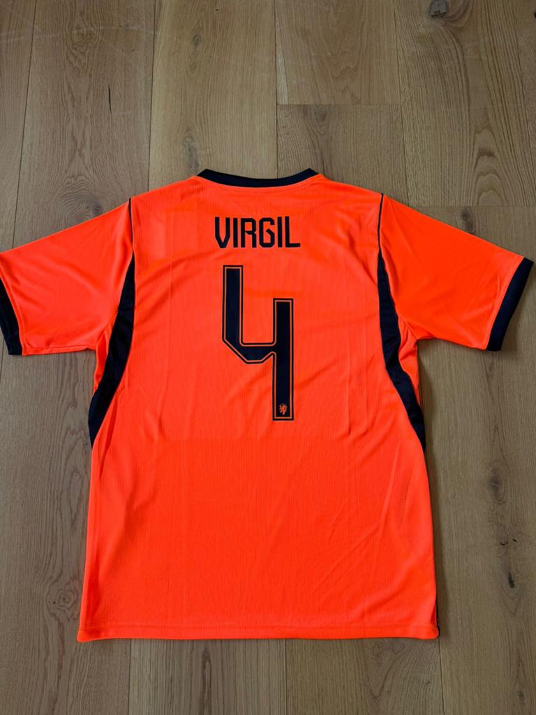 Nederlands elftal WK 2026 voetbalshirt Virgil,maat M, Maat 48/50 (M), Nieuw, Oranje, Ophalen of Verzenden