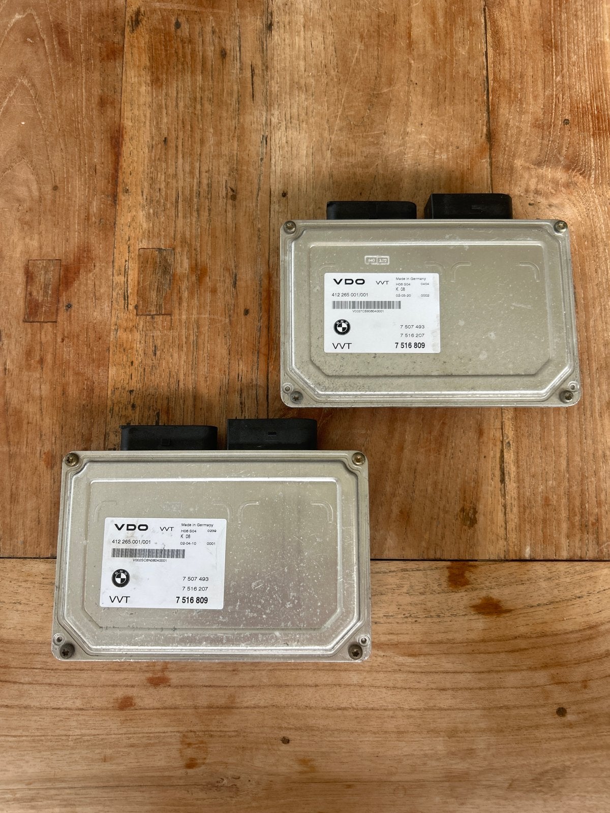 VDO VVT Regelapparaat BMW 7516809 (Set van 2), Auto-onderdelen, Elektronica en Kabels, Ophalen of Verzenden, Gebruikt, BMW