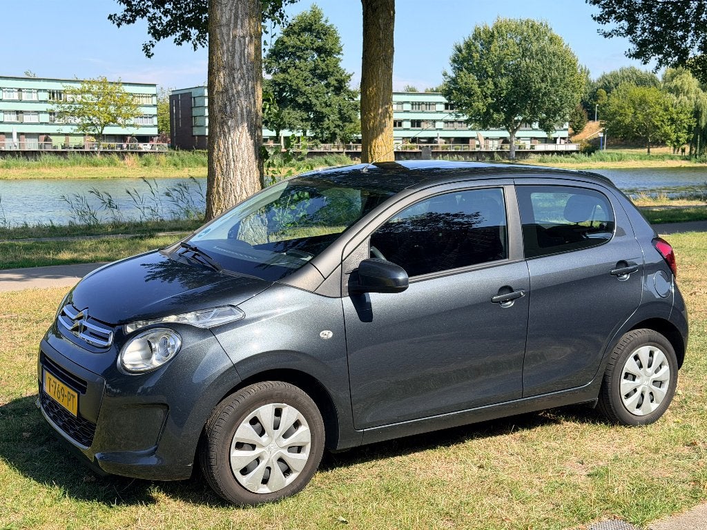 Citroën C1 1.0 VTi 72PK S&S 5D 2019 Grijs, Voorwielaandrijving, Stof, 4 stoelen, C1