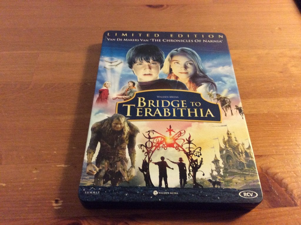 Bridge to Taerabithia limited edition steelbook dvd, Vanaf 9 jaar, Ophalen of Verzenden, Gebruikt