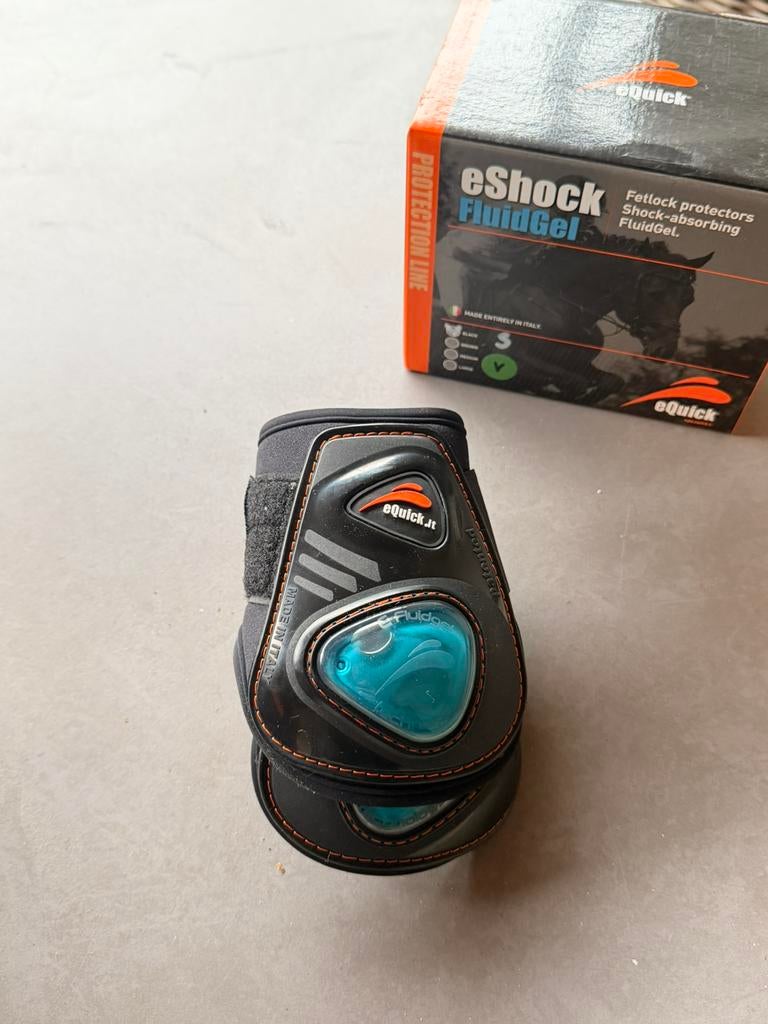 Nieuwe eQuick strijklappen eShock Fluidgel zwart, Dieren en Toebehoren, Ophalen of Verzenden, Nieuw