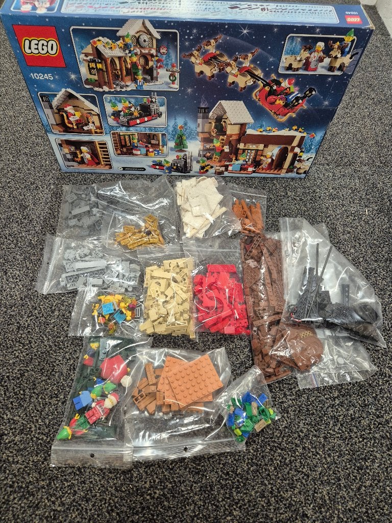 Lego 10245 Santa's Workshop, Inclusief extra onderdelen, Lego, Ophalen of Verzenden, Zo goed als nieuw