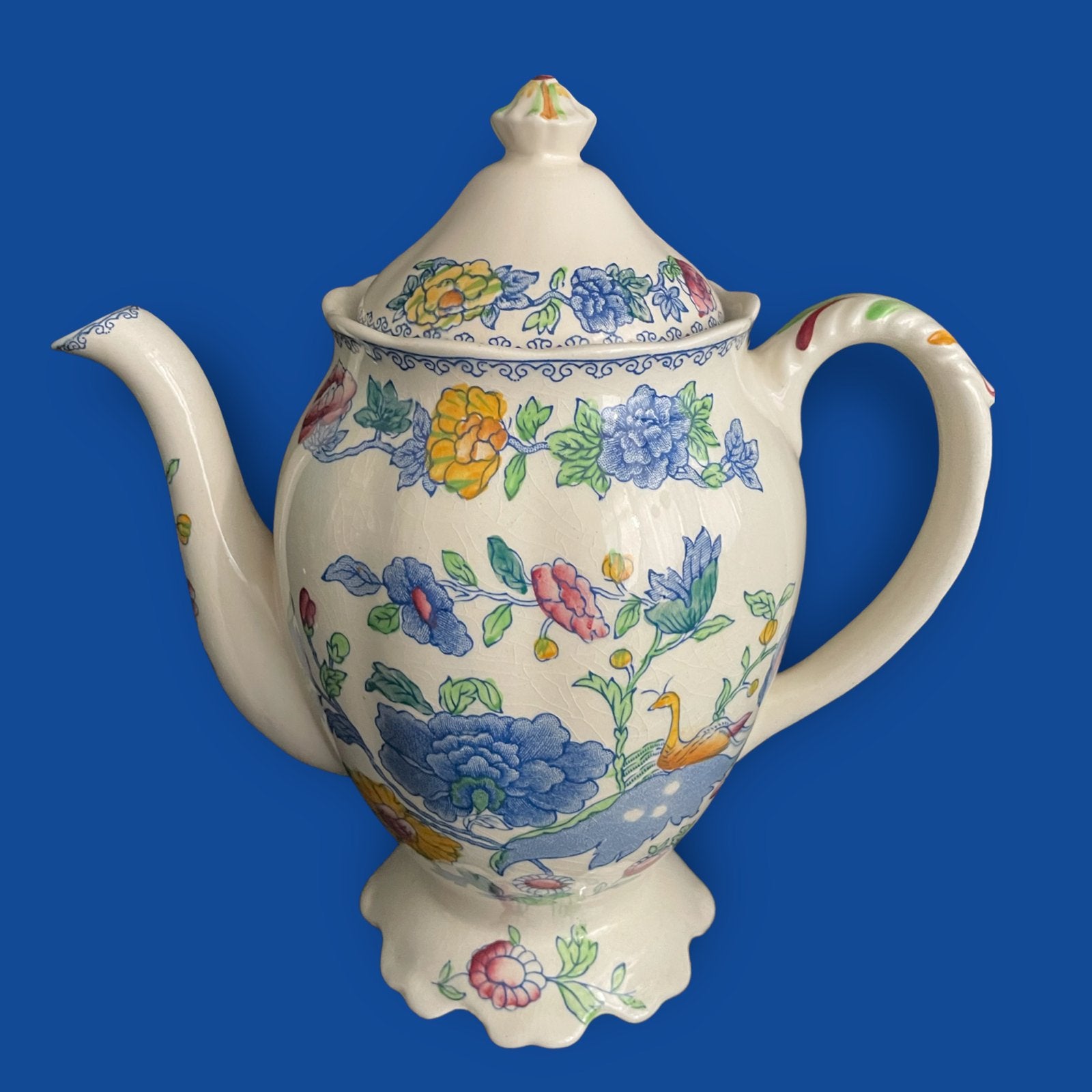 Mason's Regency thee of koffie pot vintage puntgaaf, Verzenden