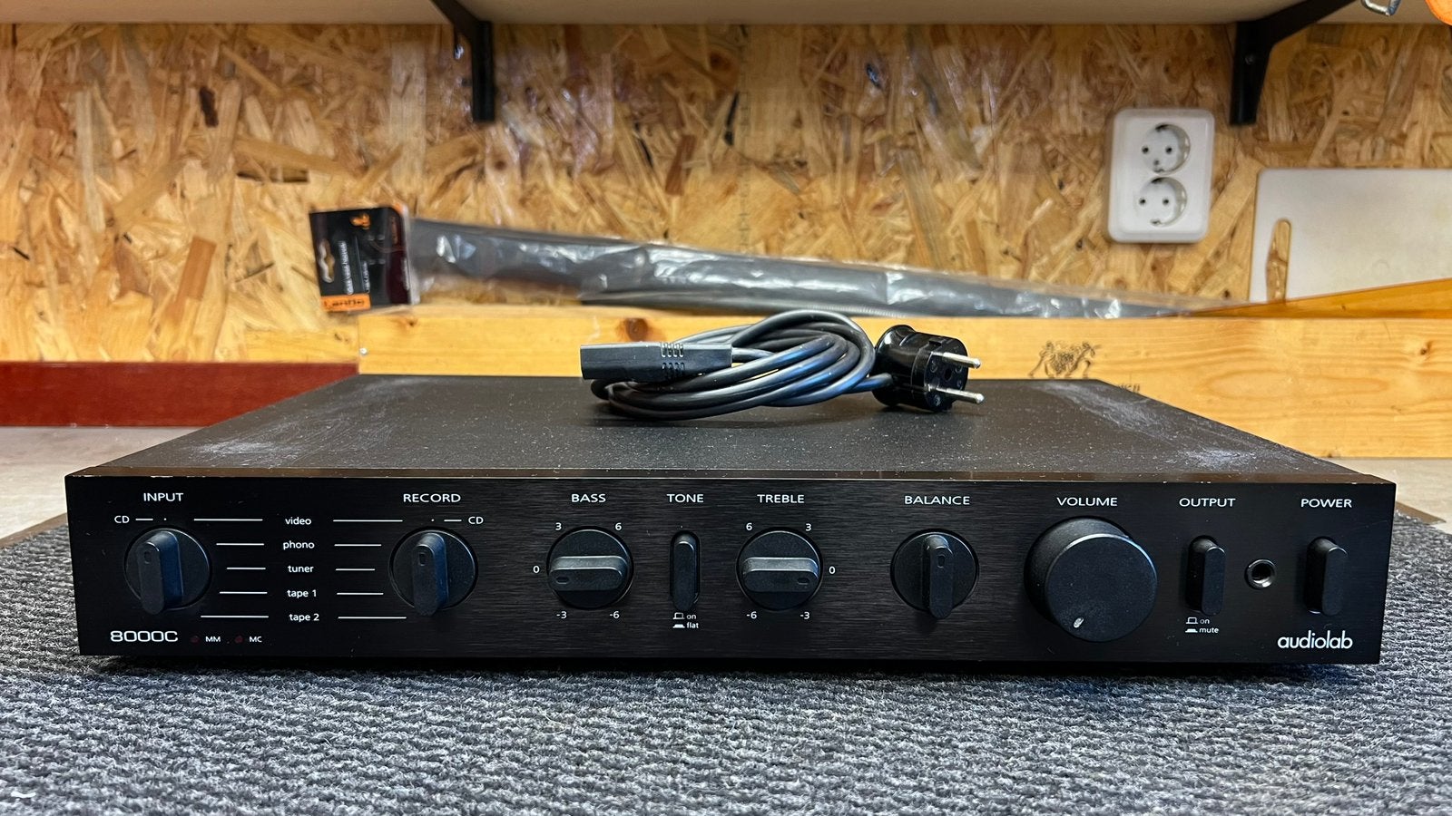 Audiolab 8000C voorversterker, Overige merken, Gebruikt, Ophalen of Verzenden, Minder dan 60 watt