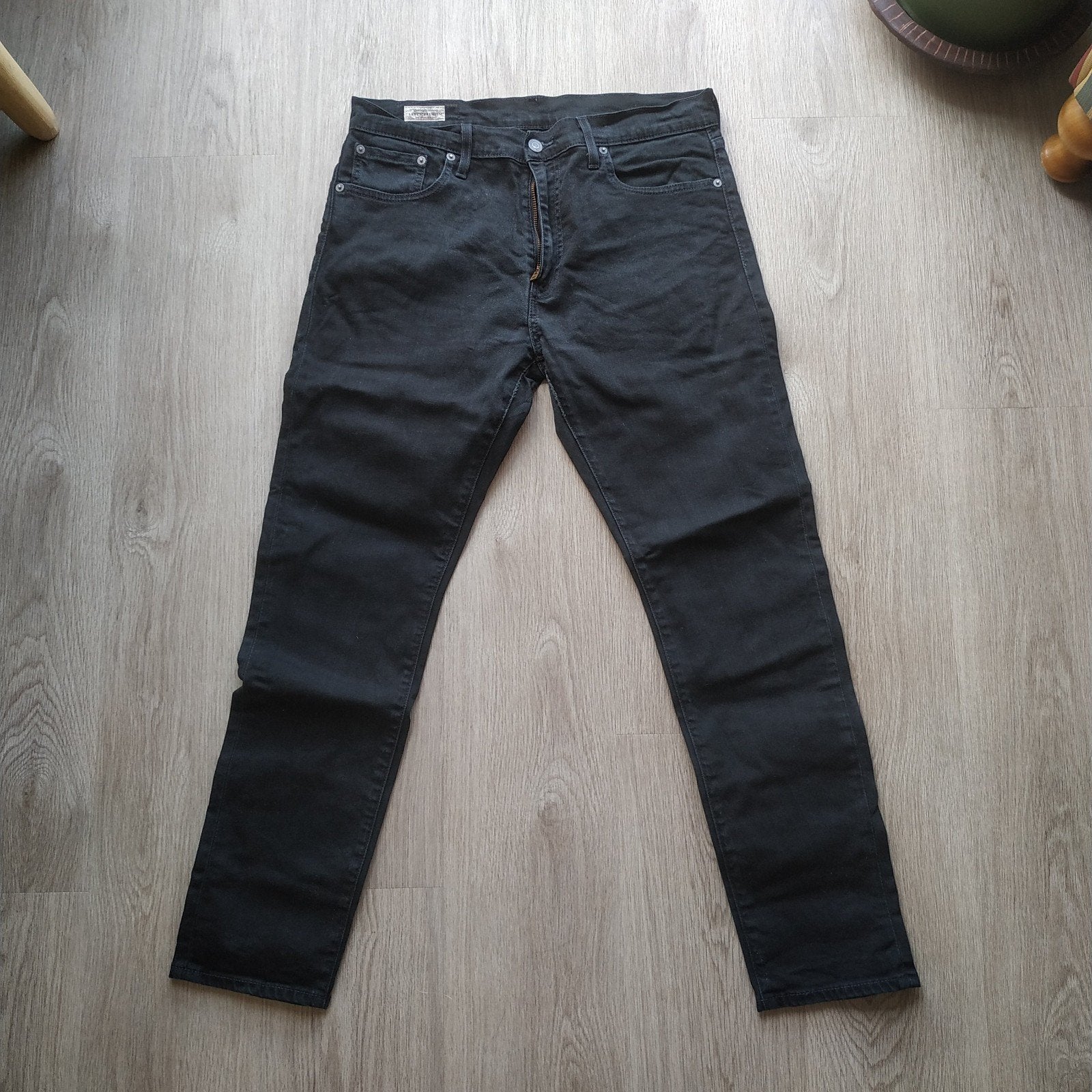 Levi's Premium 512 Jeans Zwart W33 L30, Levi's, Zwart, Ophalen of Verzenden, Zo goed als nieuw