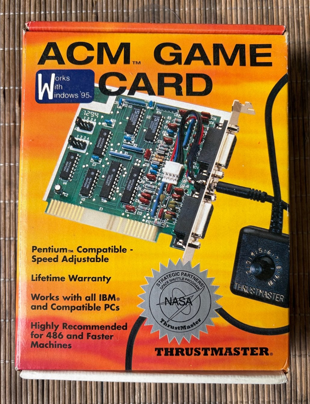 Thrustmaster ACM Game Card voor Windows 95 - Nieuw in doos, Ophalen, Nieuw