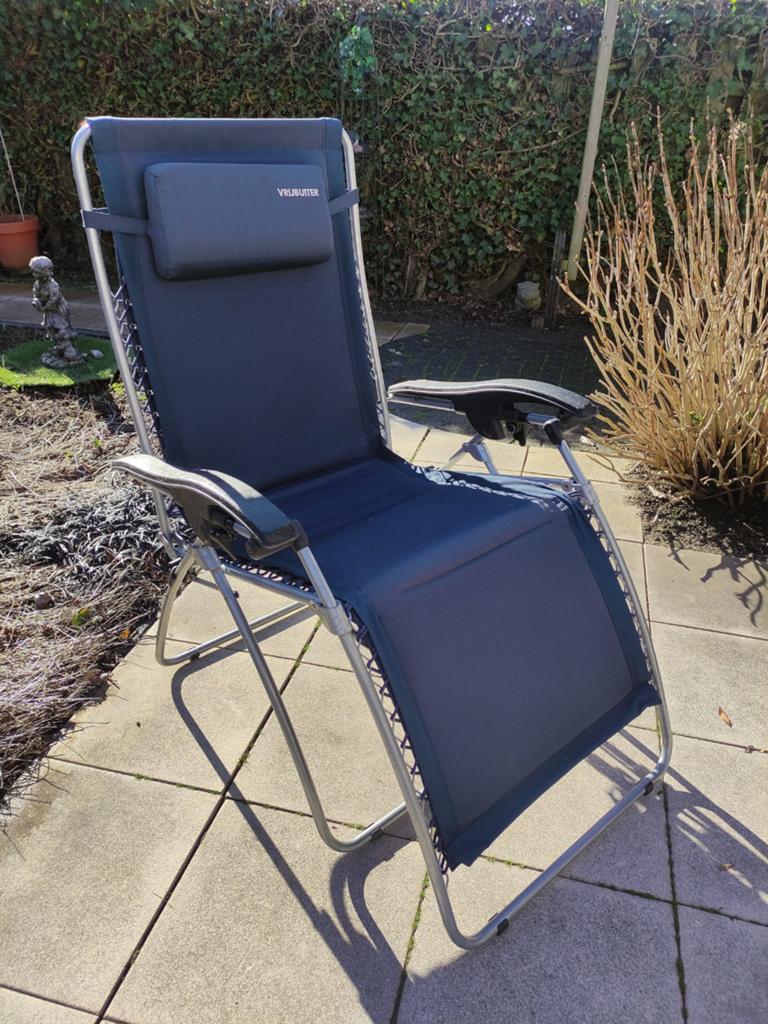 Relaxstoel Vrijbuiter, Ophalen, Campingstoel