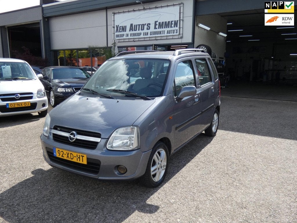 Opel Agila 1.2-16V Maxx|Airco|LM-Velgen|Hoogzitter|Mistlampe, Auto's, Opel, Voorwielaandrijving, 4 cilinders, Origineel Nederlands