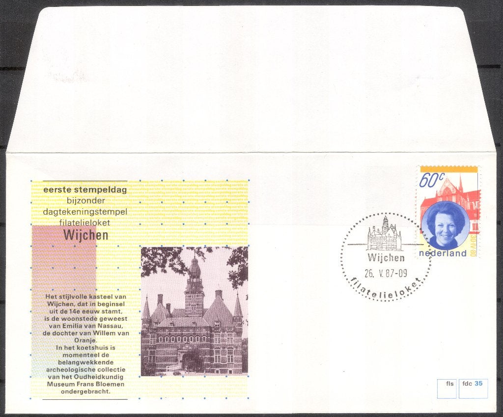 Wijchen - kasteel, Postzegels en Munten, Verzenden, Envelop