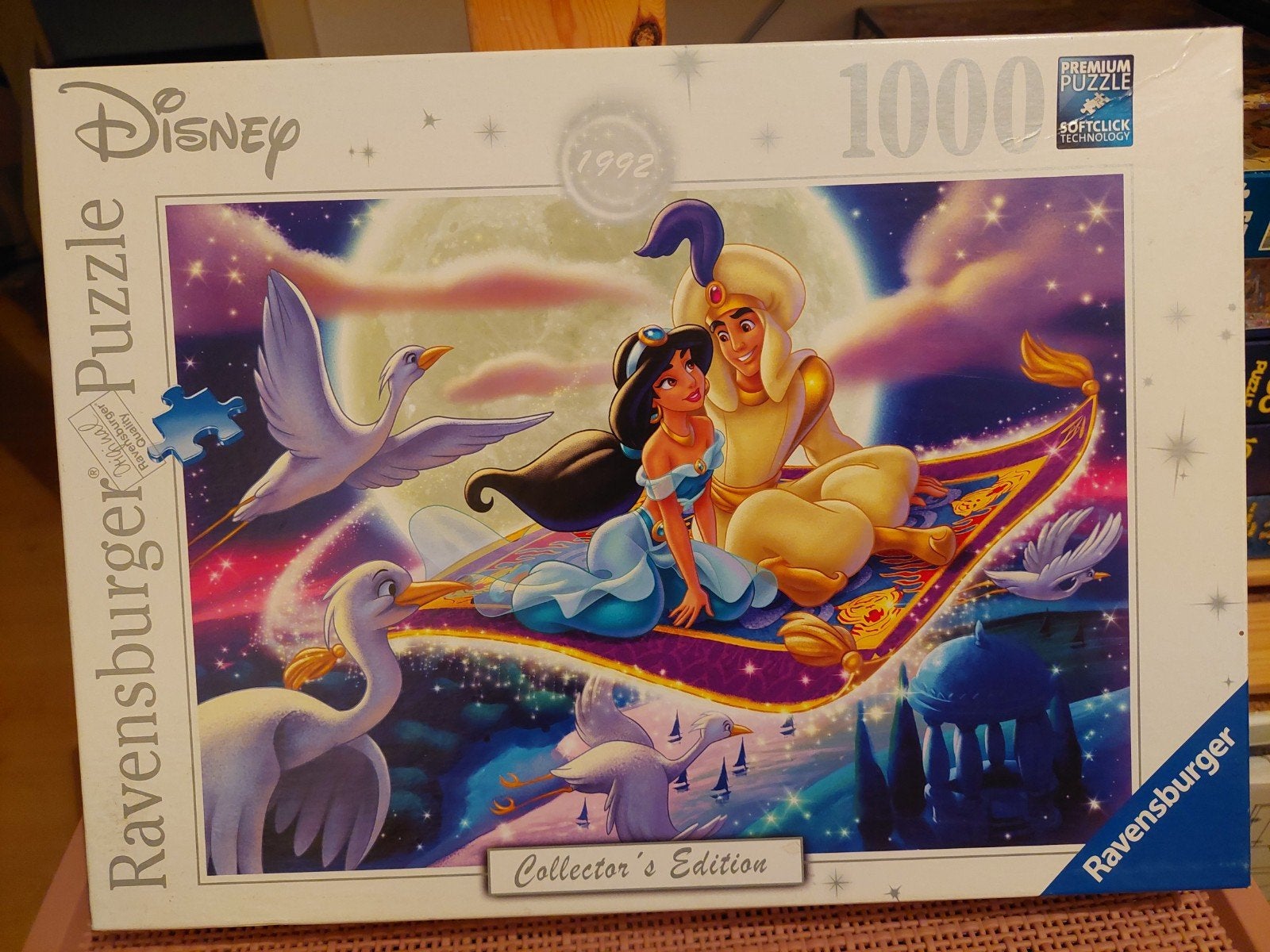 Disney Ravensburger Aladdin Legpuzzel 1000 stukjes, Hobby en Vrije tijd, Denksport en Puzzels, Ophalen, 500 t/m 1500 stukjes, Zo goed als nieuw