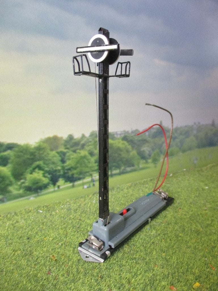 mechanisch ontkoppelsignaal MET VERLICHTING van DDR VEB Piko, Gelijkstroom of Wisselstroom, Overige typen, Nieuw, Piko