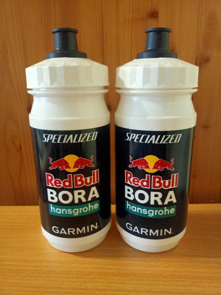 2 bidons Red Bull-Bora HansGrohe (Specialized), Ophalen of Verzenden, Overige typen