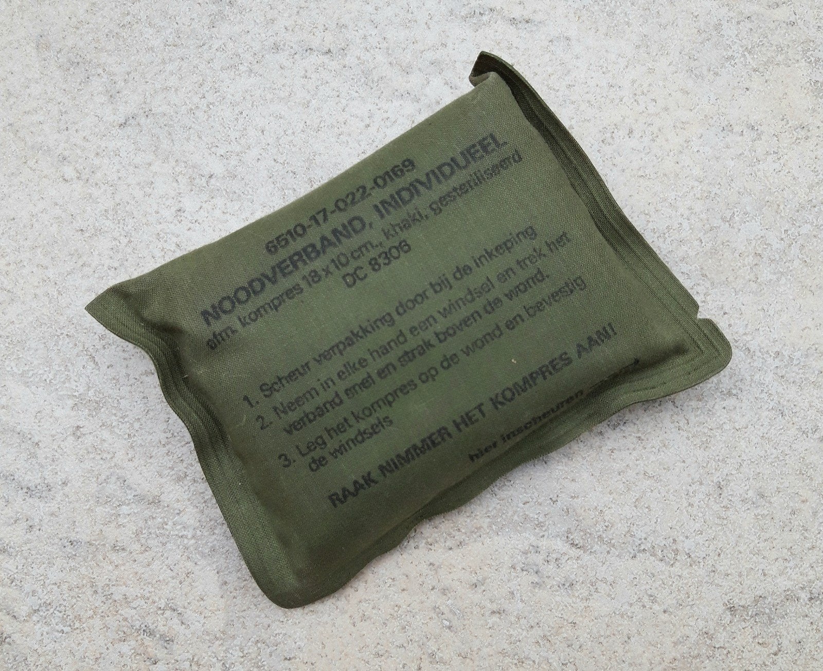 Pakje noodverband, Individueel, Verzenden, Landmacht, Nederland, Overige typen