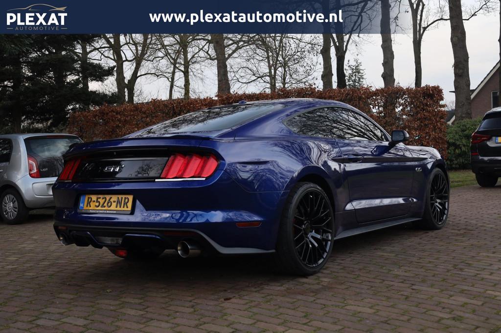 Ford USA Mustang 5.0 V8 HANDGESCHAKELD | NW Model | Uniek |, Auto's, Achterwielaandrijving, Gebruikt, 1738 kg, Leder