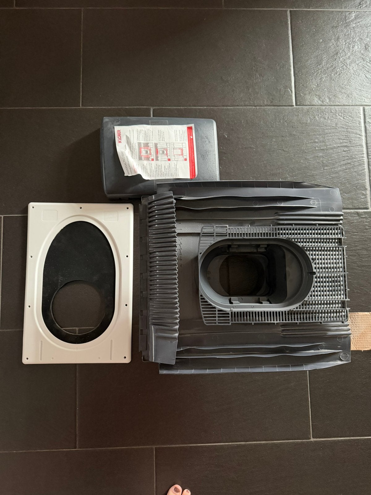 Universele lage ventilatiepan, Doe-het-zelf en Verbouw, Dakpannen en Dakbedekking, Overige materialen, Nieuw, Ophalen of Verzenden