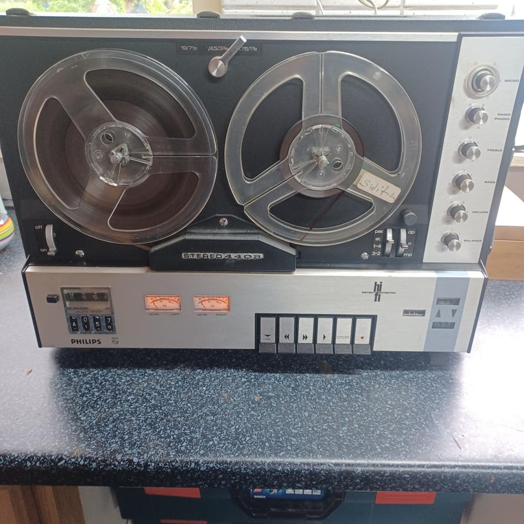 Bandrecorder  philips, Audio, Tv en Foto, Bandrecorders, Ophalen, Bandrecorder