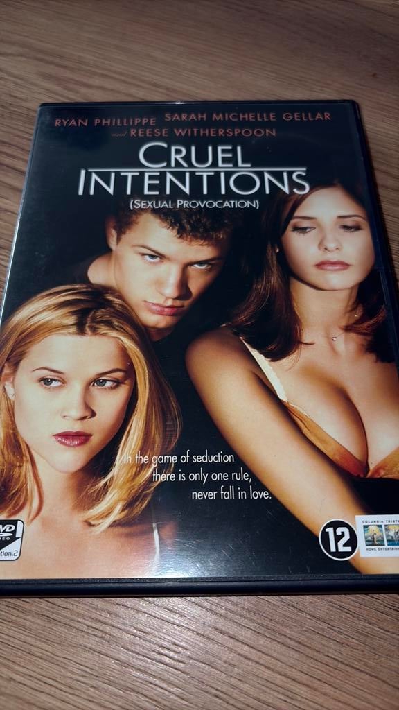 Cruel Intentions. Sarah Michelle Gellar en Reese Witherspoon, Vanaf 16 jaar, Ophalen of Verzenden, Zo goed als nieuw, Actiethriller