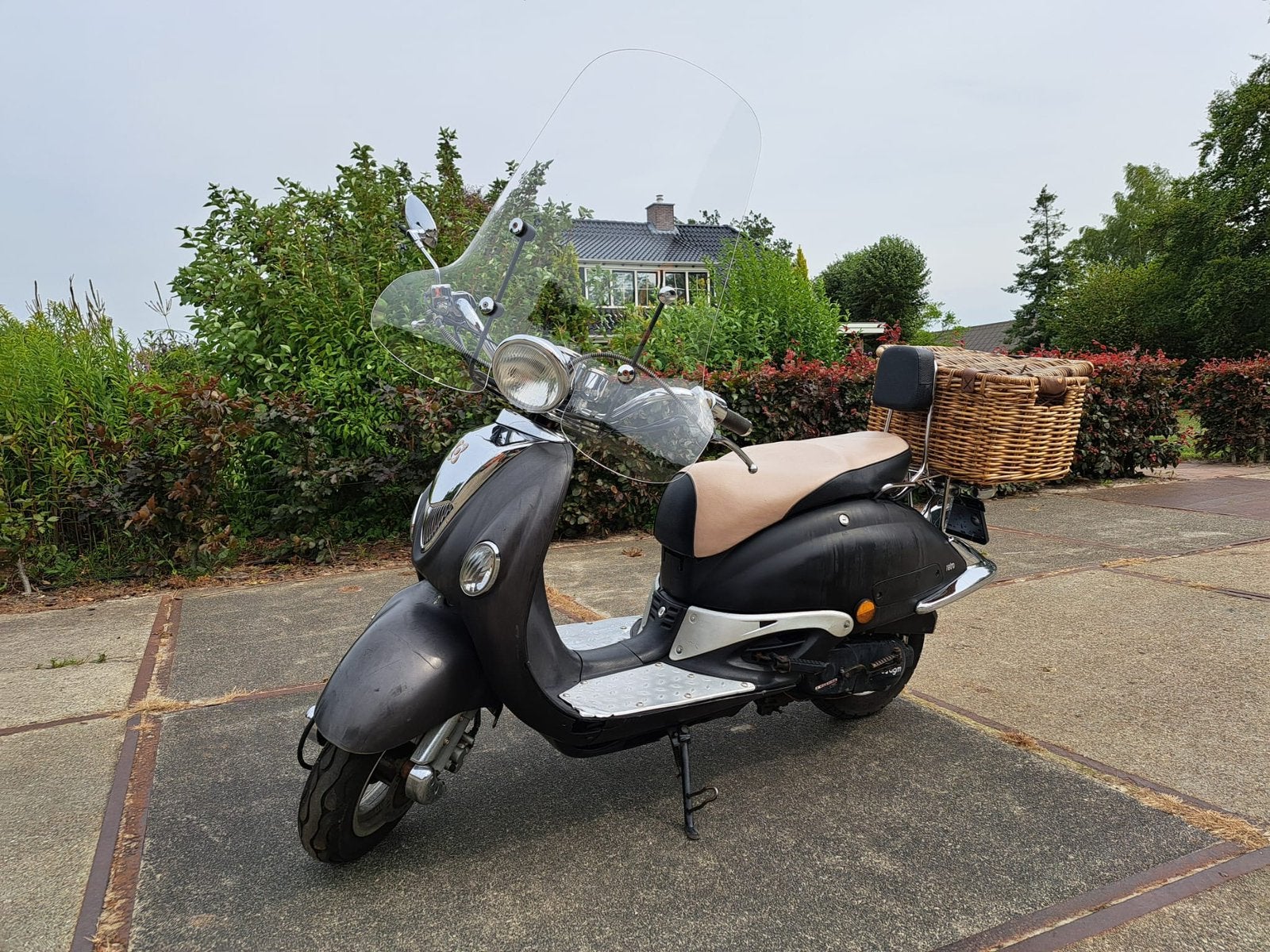 Scooter retro Extra, Fietsen en Brommers, Gebruikt, Benzine, Ophalen, Overige merken