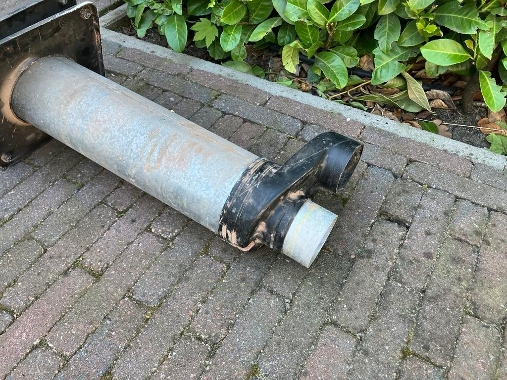 Rookgas muurdoorvoer voor ketel, Doe-het-zelf en Verbouw, Ophalen, 30 tot 80 cm, Gebruikt, Overige typen