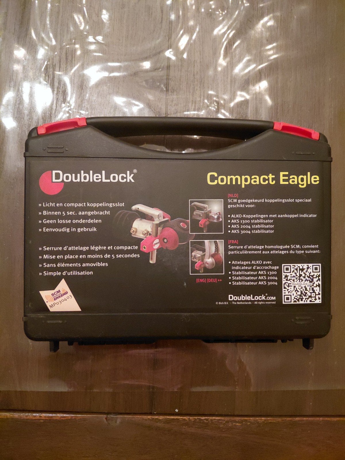 DoubleLock Compact Eagle koppelingsslot, Ophalen of Verzenden, Zo goed als nieuw