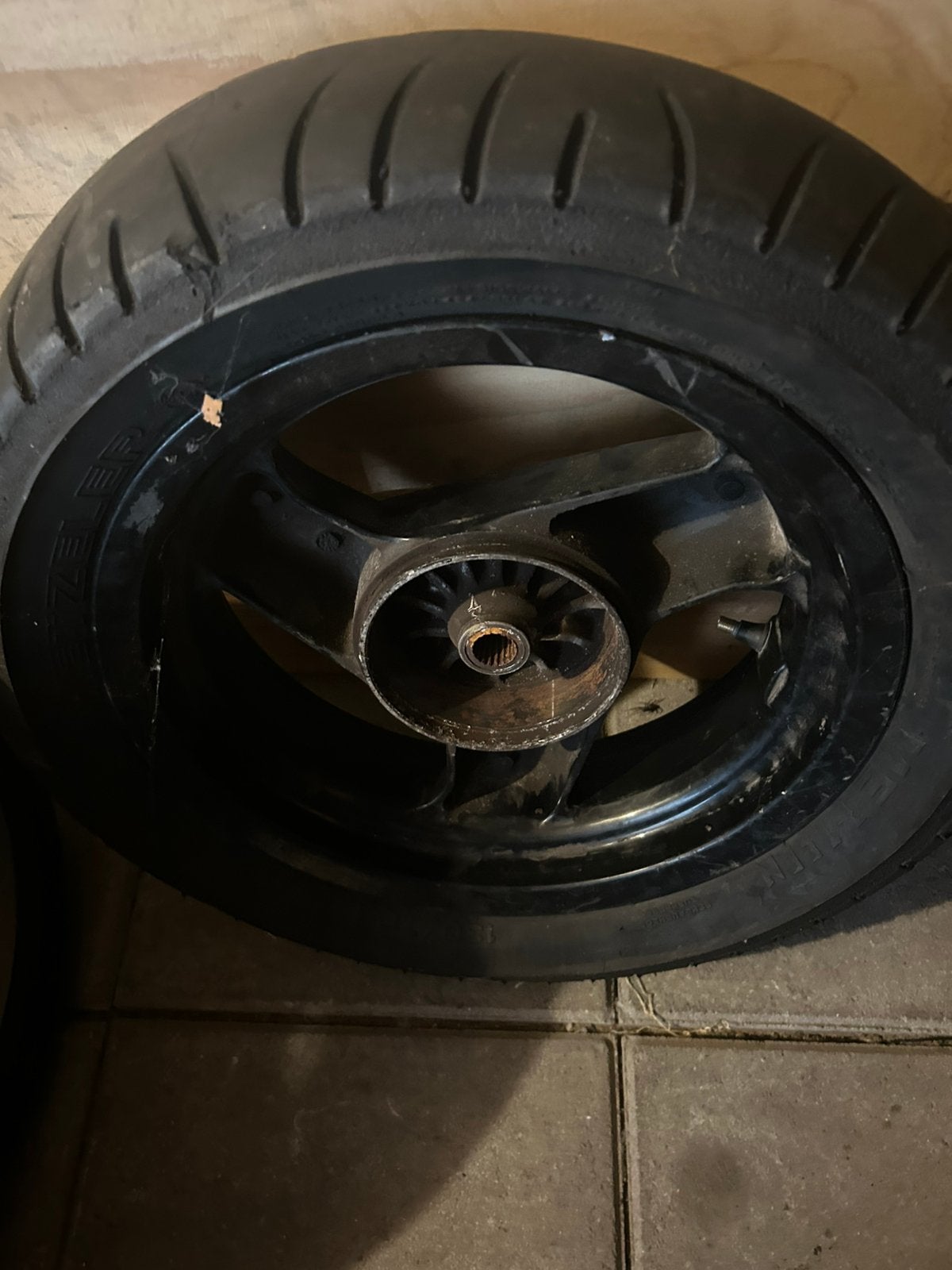 Peugeot vivacity achtervelg, Ophalen of Verzenden, Zo goed als nieuw, Overige typen, Peugeot