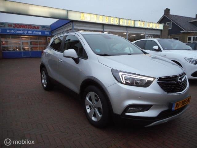 Opel Mokka X 1.4 Turbo 140 Business+ TREKHAAK+ECC+PDC+METALL, Auto's, Voorwielaandrijving, Dealer onderhouden, Gebruikt, Euro 6
