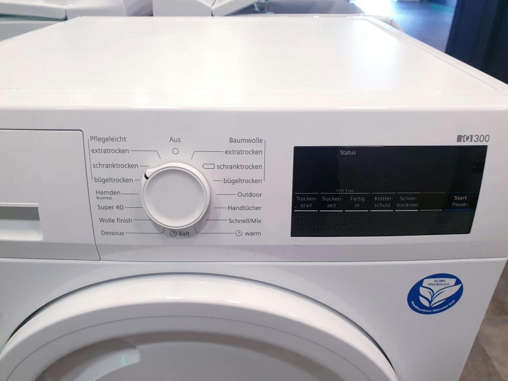 warmptepomp droger siemens 7kg inc 1 jaar garantie, Ophalen, 6 tot 8 kg, Anti-kreukfase, Overige typen
