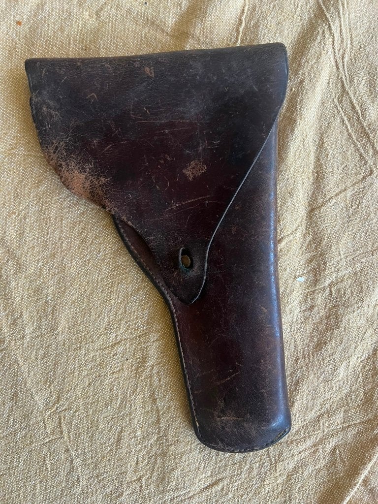 oud leren holster voor een pistool, Verzenden, Nederland, Overige typen