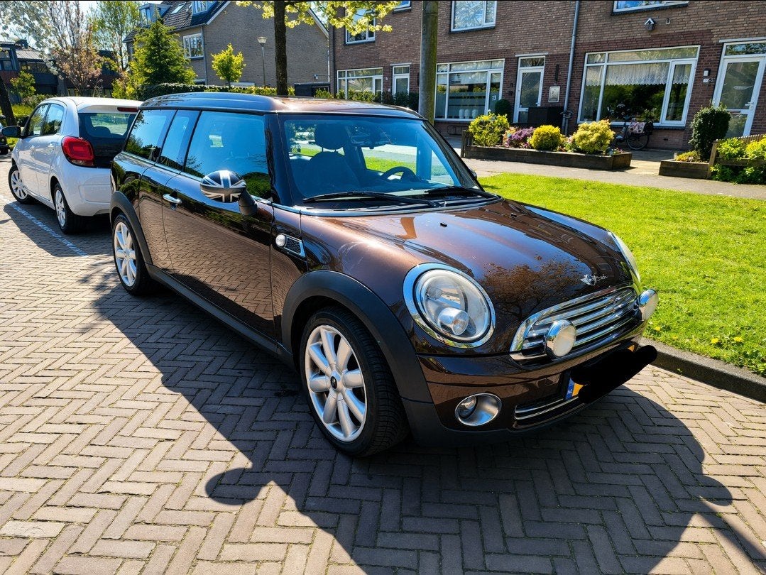 Mini Clubman 1.6 ONE 2010 Bruin, Auto's, Mini, Particulier, Clubman, ABS, Airbags, Airconditioning, Bluetooth, Centrale vergrendeling