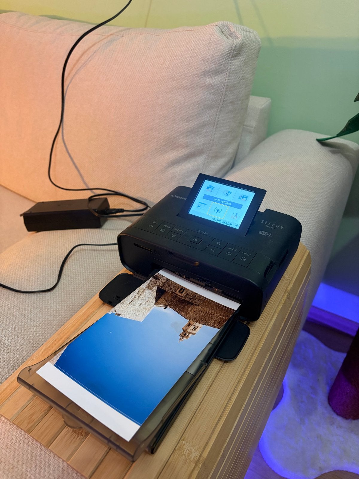 Canon Selphy CP1300 foto printer, Fotoprinter, Kleur printen, Ophalen of Verzenden, Zo goed als nieuw