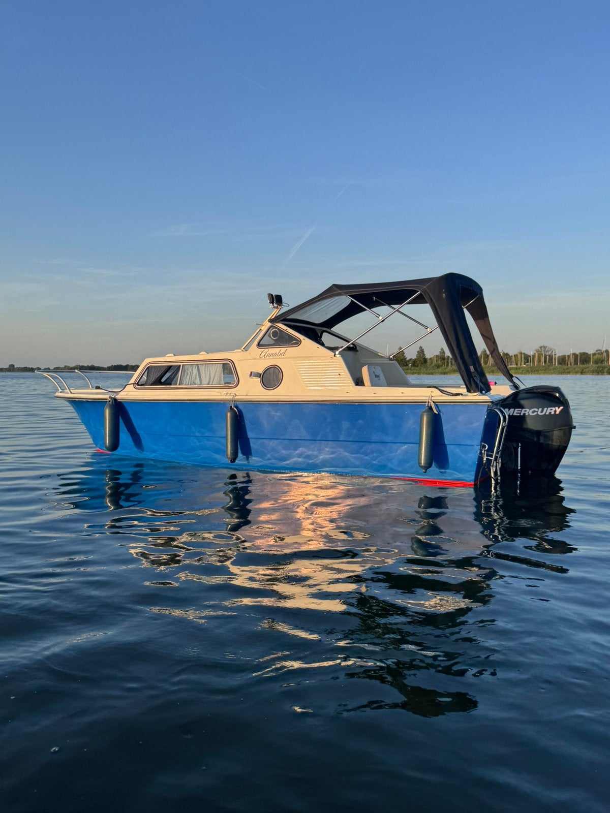 Inter 630 Kajuitboot 40PK Mercury, Watersport en Boten, Ophalen, Gebruikt, Motor en Techniek, Motorboot