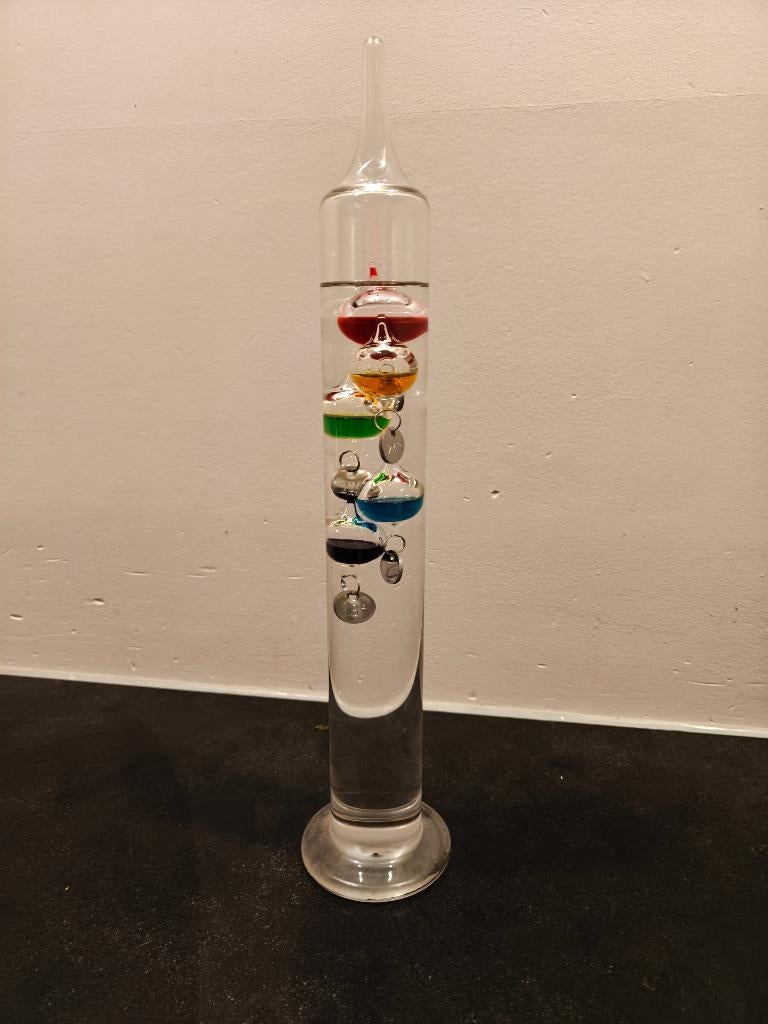 Gallileo thermometer, Gebruikt, Onbekend, Ophalen of Verzenden, Onbekend
