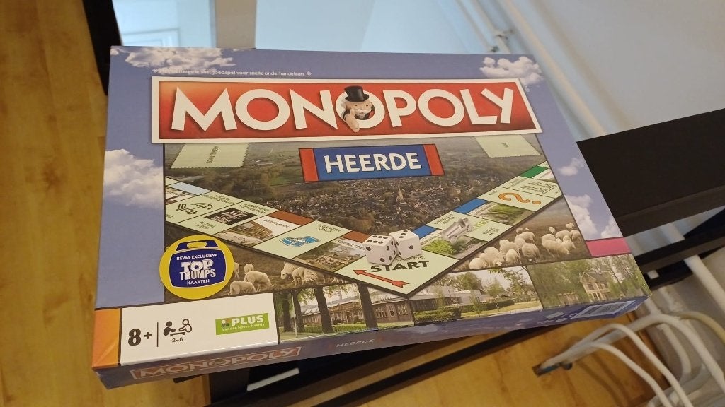 bordspel seal Monopoly Heerde Monopolie gelimiteerd, Vijf spelers of meer, Ophalen of Verzenden, Nieuw, Monopoly