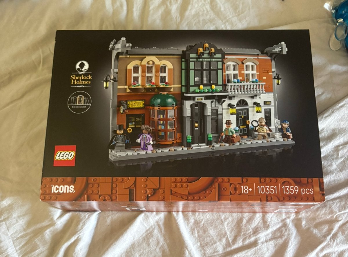 LEGO Icons Sherlock Holmes Book Nook 10351, Ophalen, Lego, Nieuw, Icons