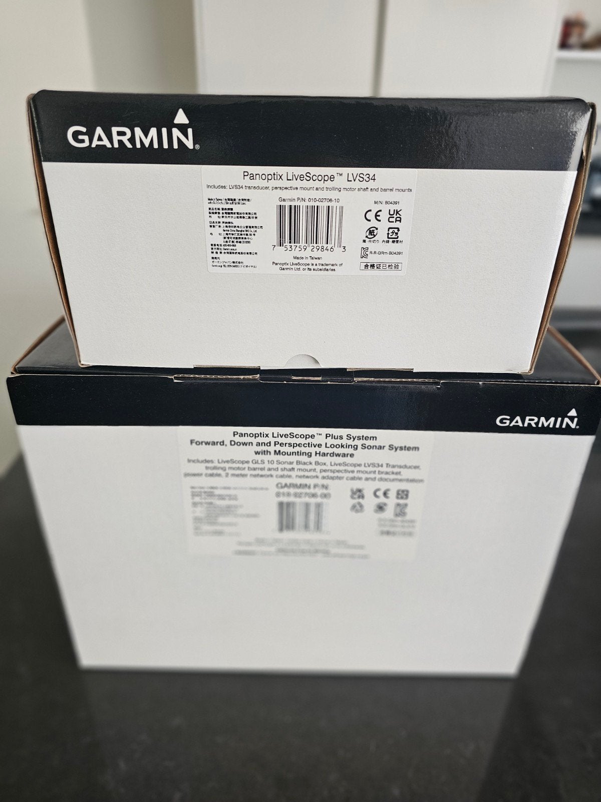Garmin Livecope Plus LVS34 + GLS10, Ophalen of Verzenden, Zo goed als nieuw, Overige typen