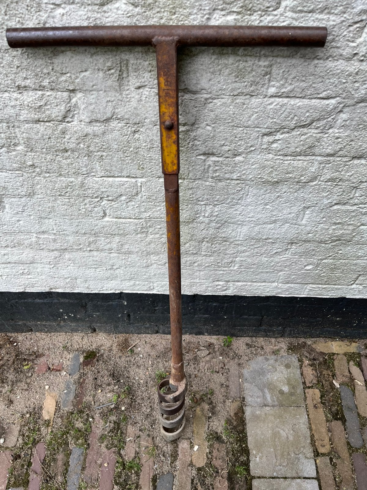 grondboor lengte 115 cm, Ophalen of Verzenden, Zo goed als nieuw, Grondboor