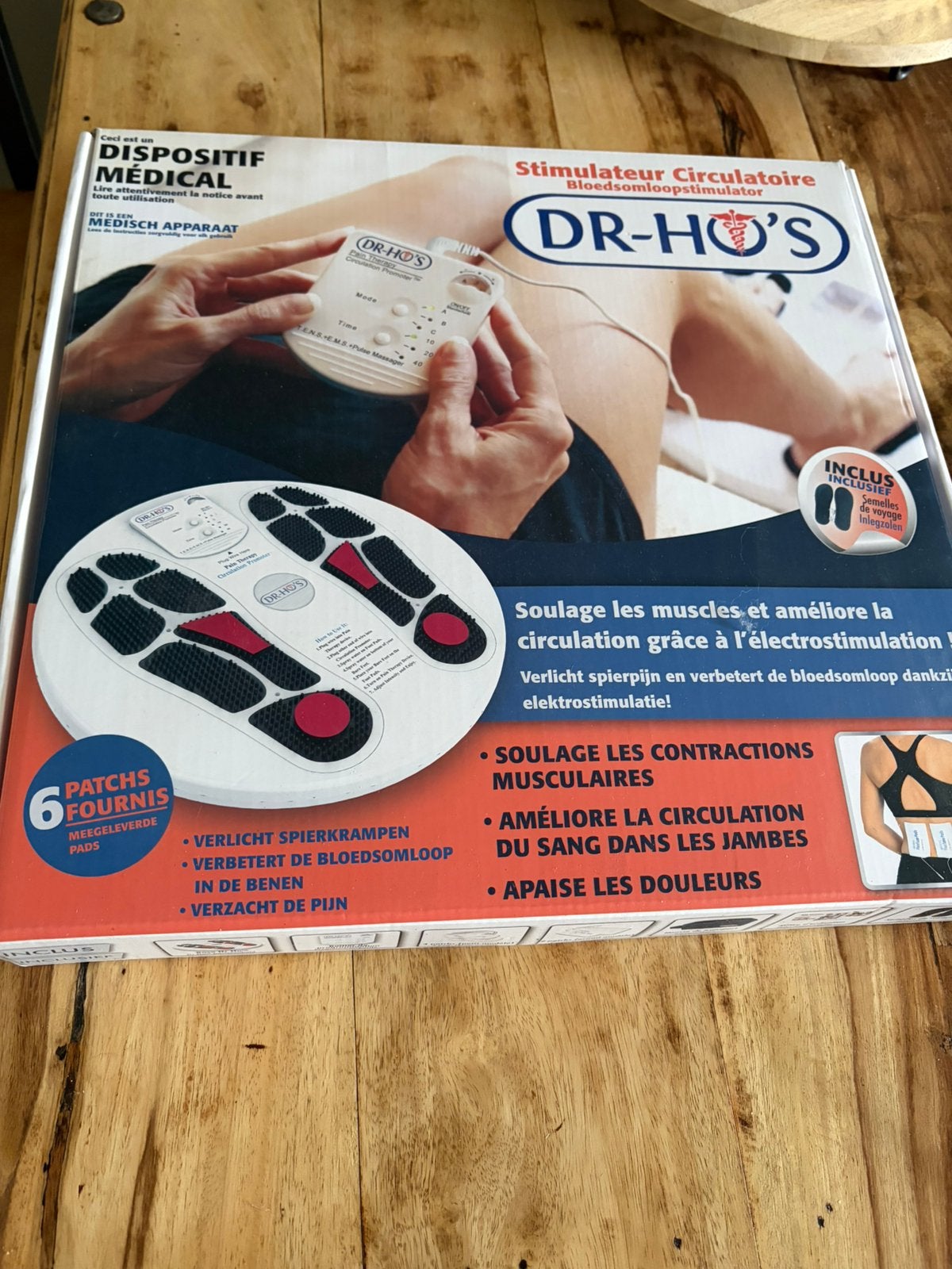 Dr Ho bloedsomloopstimulator, Ophalen of Verzenden, Zo goed als nieuw, Apparaat