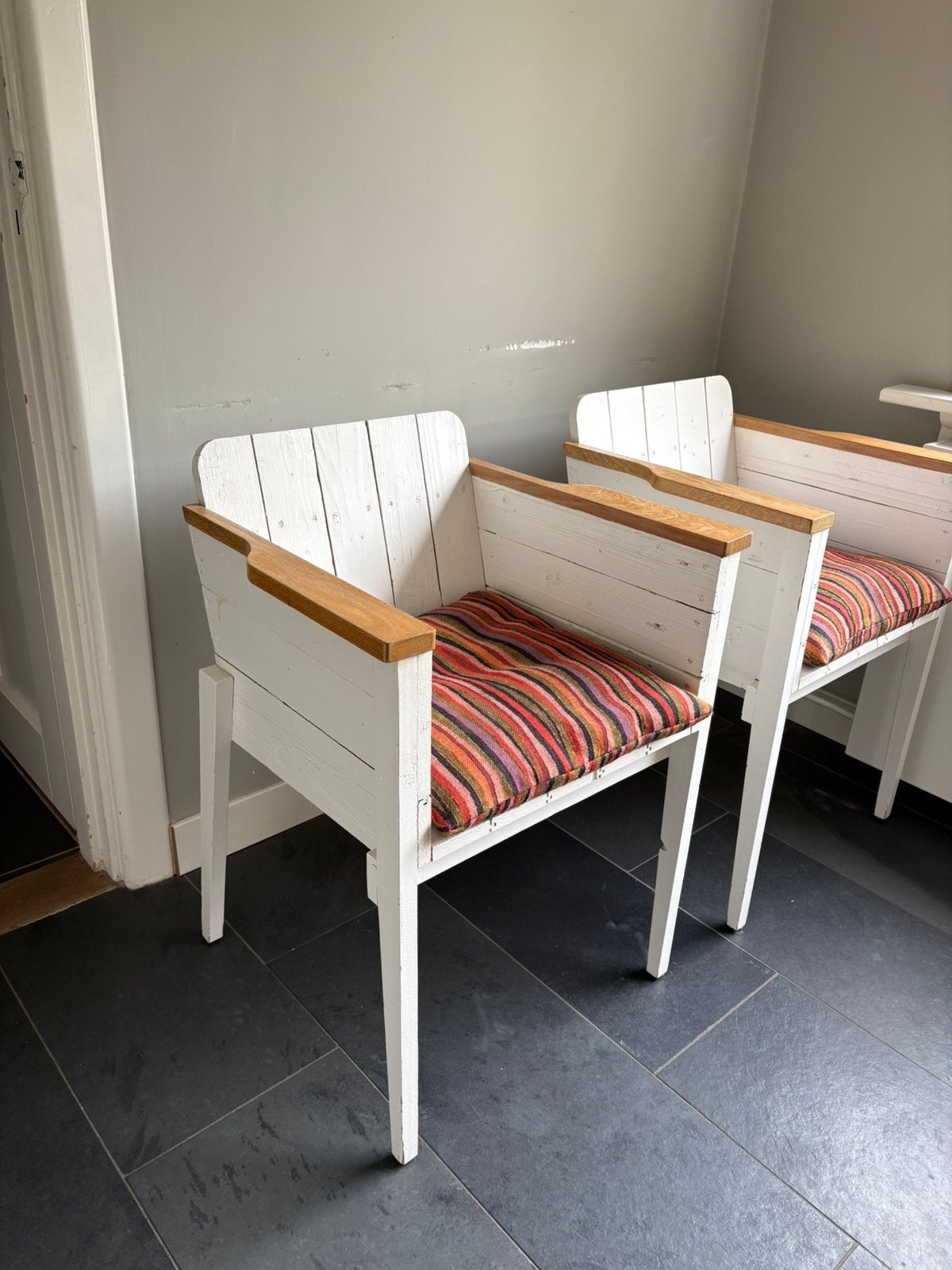 Piet Hein Eek Bucket Chair set sloophout, Ophalen, Minder dan 75 cm, Piet Hein Eek sloophout, Zo goed als nieuw