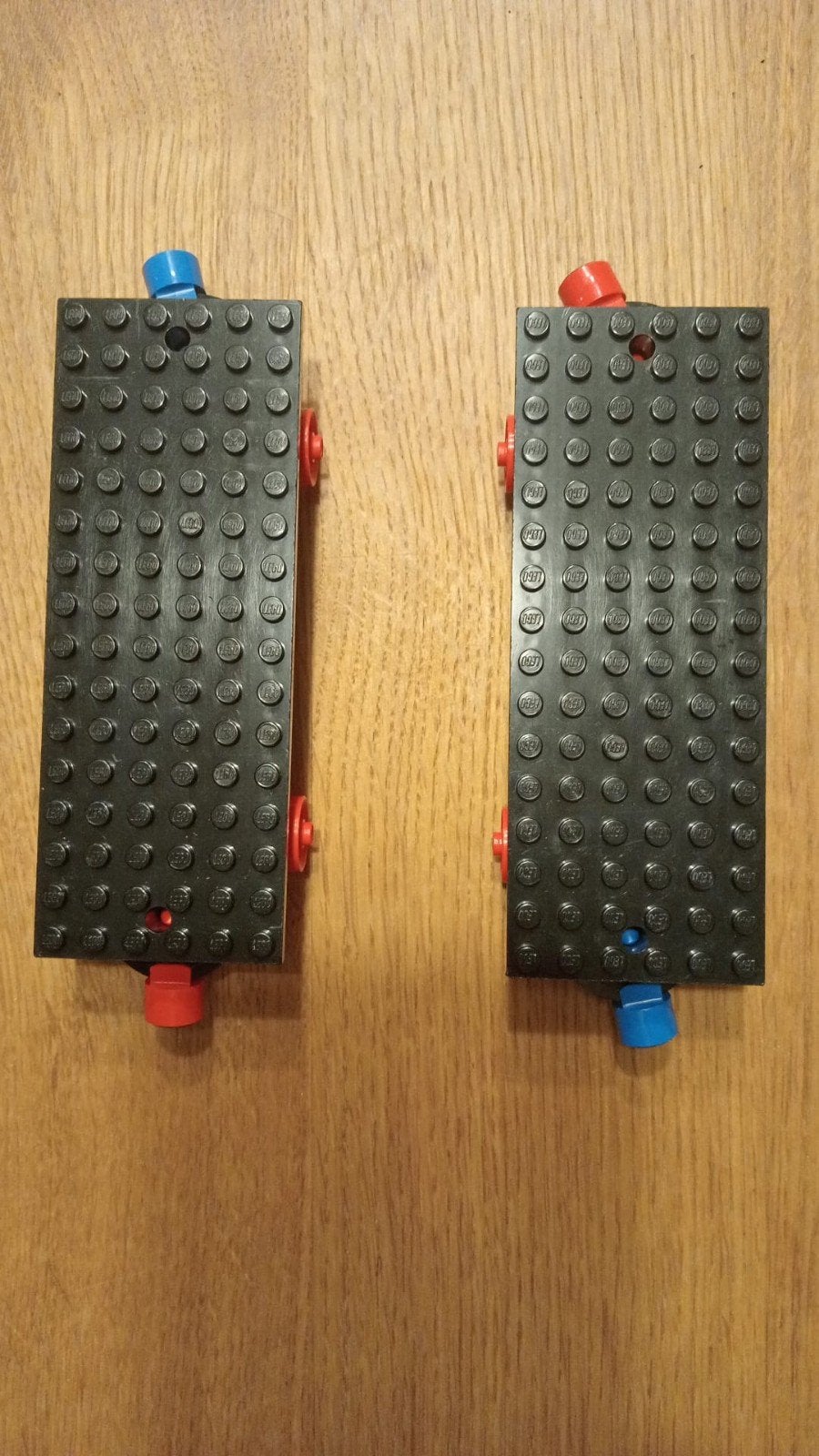 Lego Vintage Trein Wagon Onderstel (2 stuks), Ophalen of Verzenden, Gebruikt, Accessoire, Lego