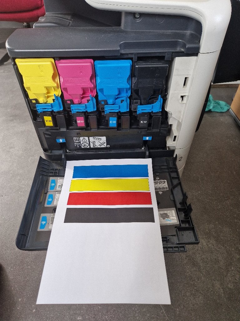 Konica Minolta bizhub C25 All-in-one Laserprinter, Ophalen, Gebruikt, All-in-one, Konica Minolta