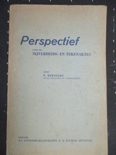 Perspectief, voor de nijverheids en tekenakten, Reynders, Ophalen of Verzenden, Gelezen, Overige wetenschappen