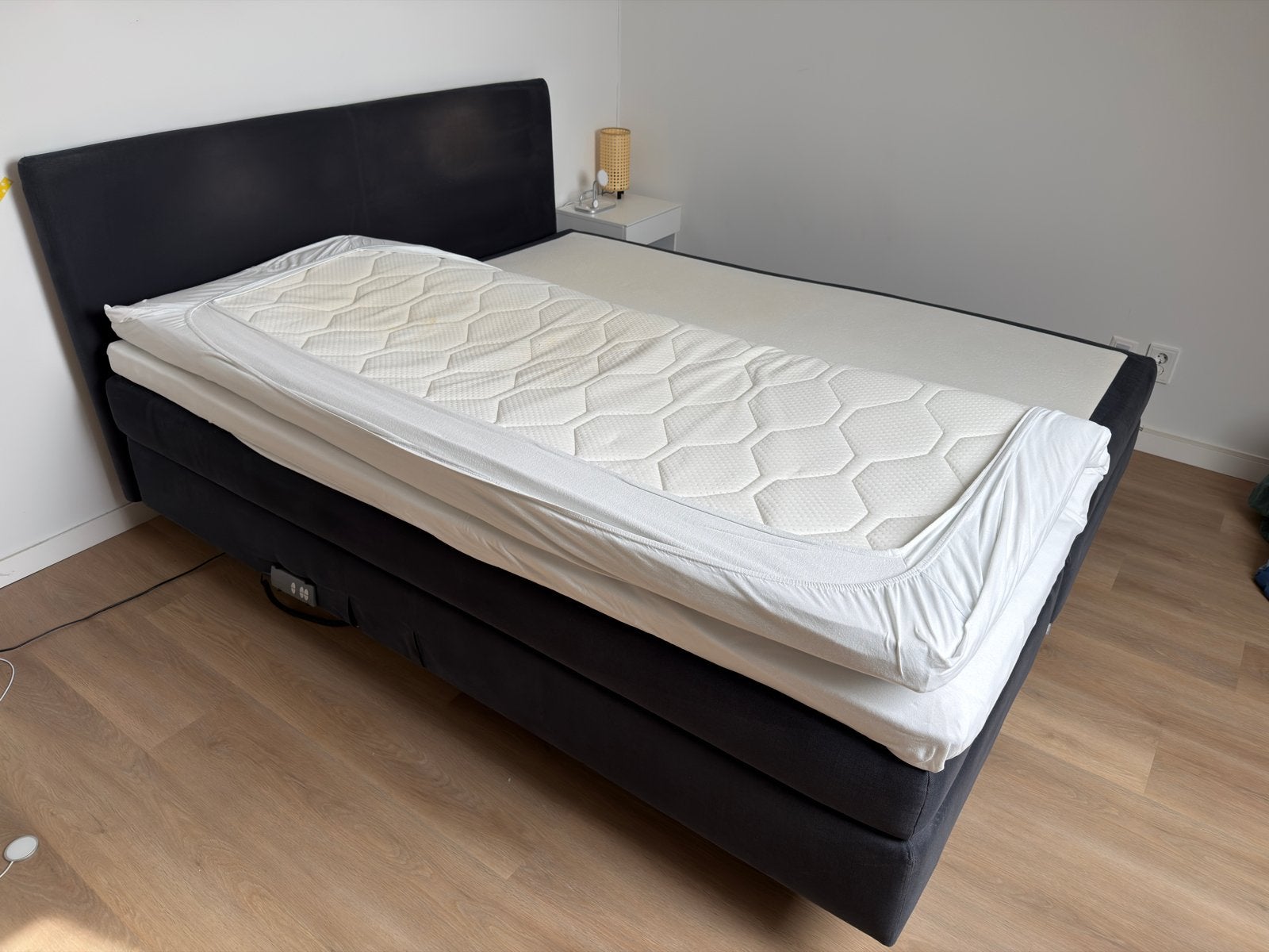 Auping Dublin Maximus Boxspring met Comfort Deluxe topper, Ophalen, Overige kleuren, 210 cm, Tweepersoons