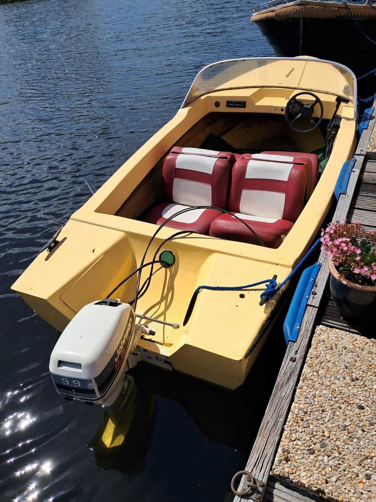 ELAN GT 400L  speedboot toerboot 9.9pk Johnson, Watersport en Boten, Ophalen, Overige merken, 10 pk, Minder dan 70 pk