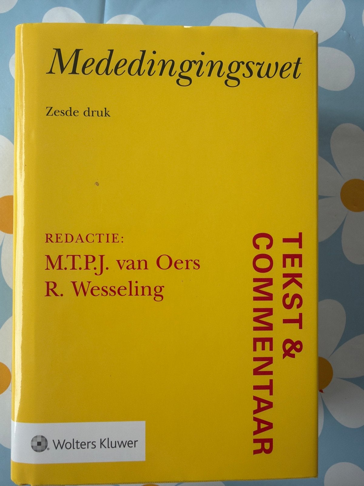 Mededingingswet Tekst & Commentaar (Zesde druk), Boeken, Ophalen of Verzenden, Gamma, Zo goed als nieuw, HBO