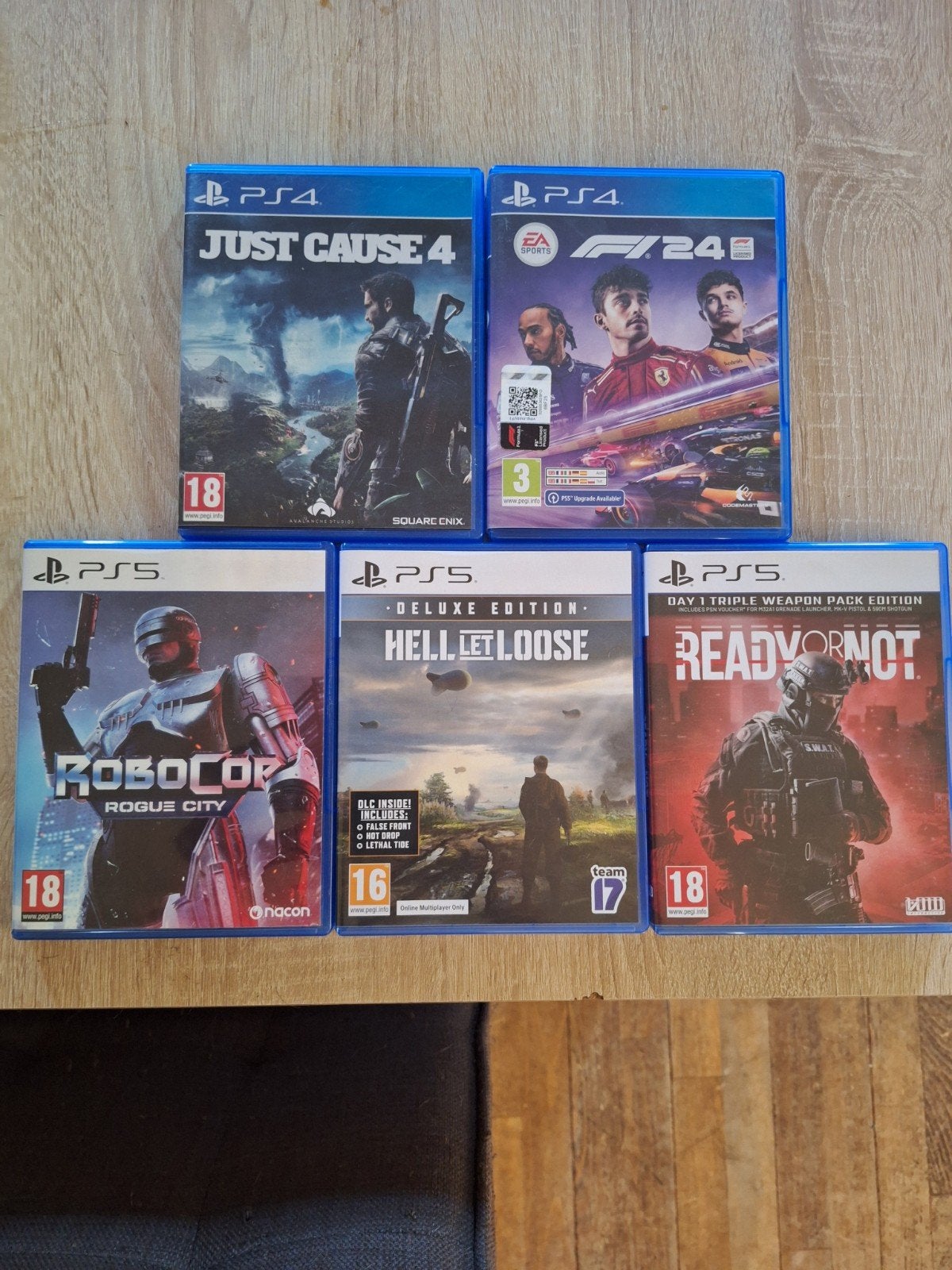Ps5 spellen, 1 speler, Ophalen, Zo goed als nieuw