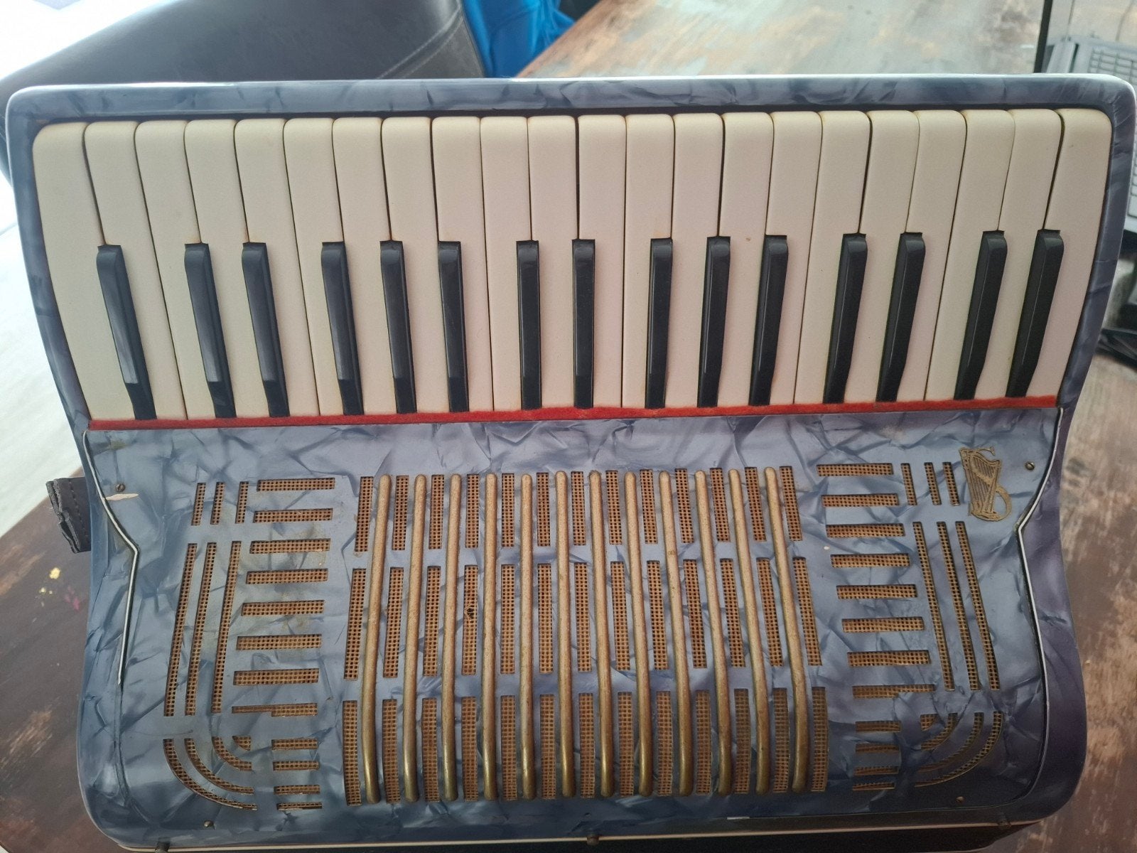 Silvestrini Mondolfo 80-bas accordeon - Goede staat, Muziek en Instrumenten, Accordeons, Ophalen, Gebruikt, 80-bas, Overige merken