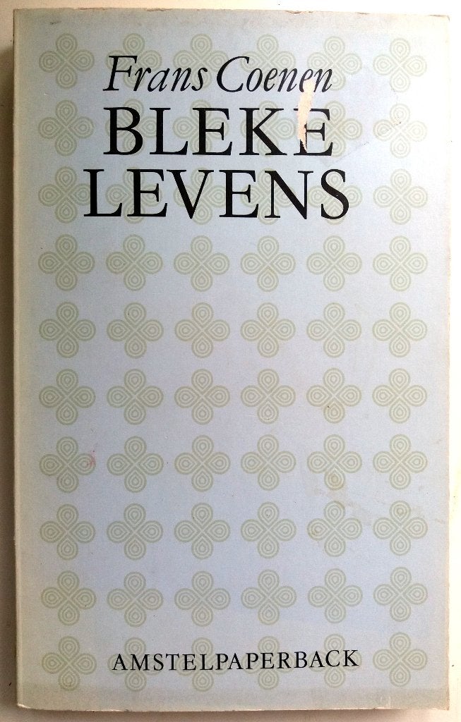 Frans Coenen - Bleke levens, Boeken, Literatuur, Gelezen, Nederland, Ophalen of Verzenden