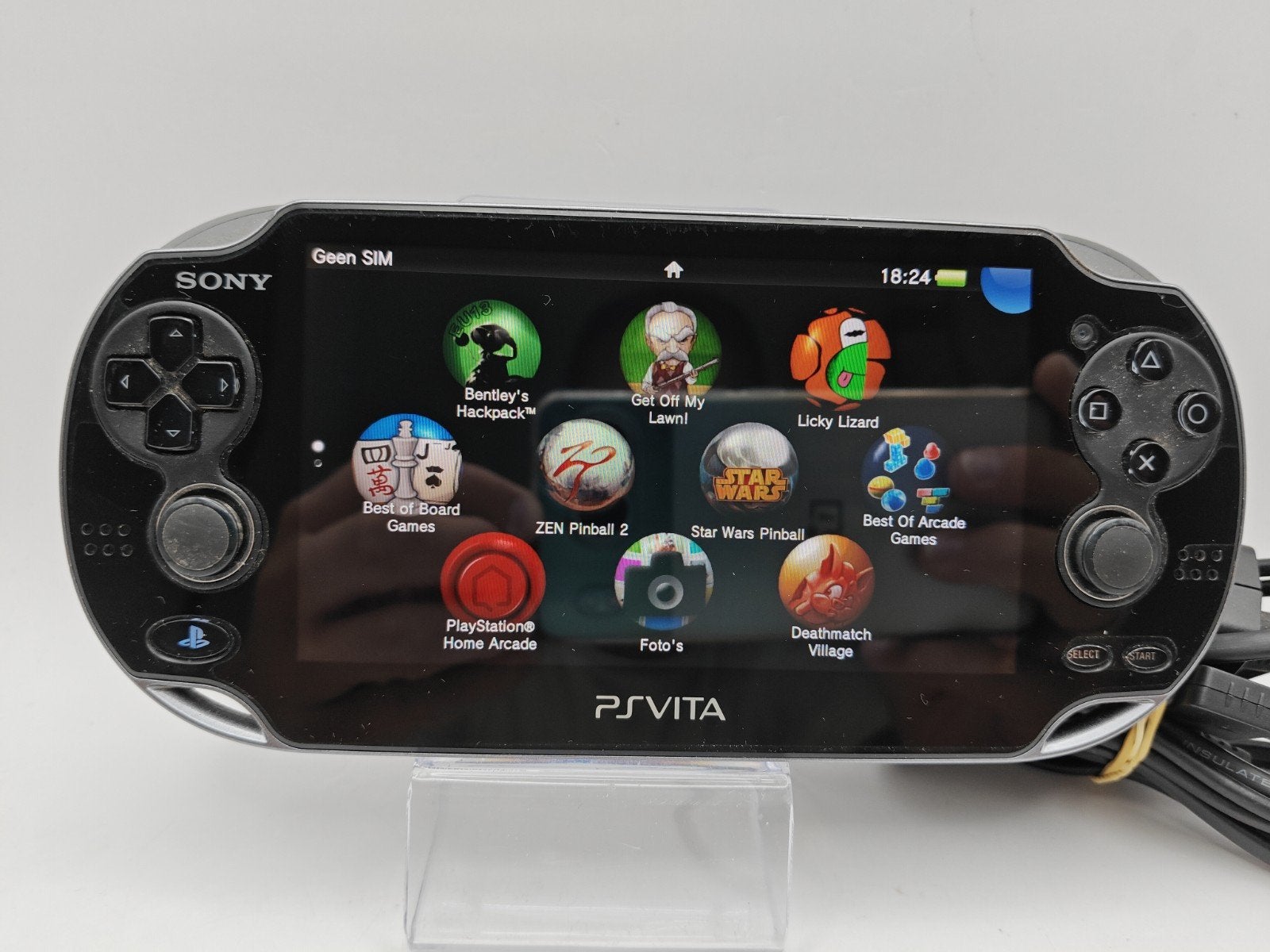 Sony PS Vita KRASLOOS SCHERM, Zwart, 1-7-1 Konan, Minato-ku, Tokyo 108-0075, Japan, Ophalen of Verzenden, Sony Interactive Entertainment